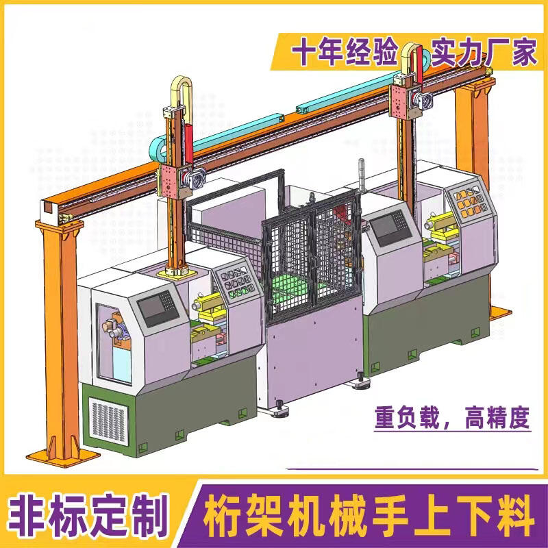 重載龍門桁架三軸齒輪齒條雙直線導(dǎo)軌精密滑臺模組重型碼垛機械